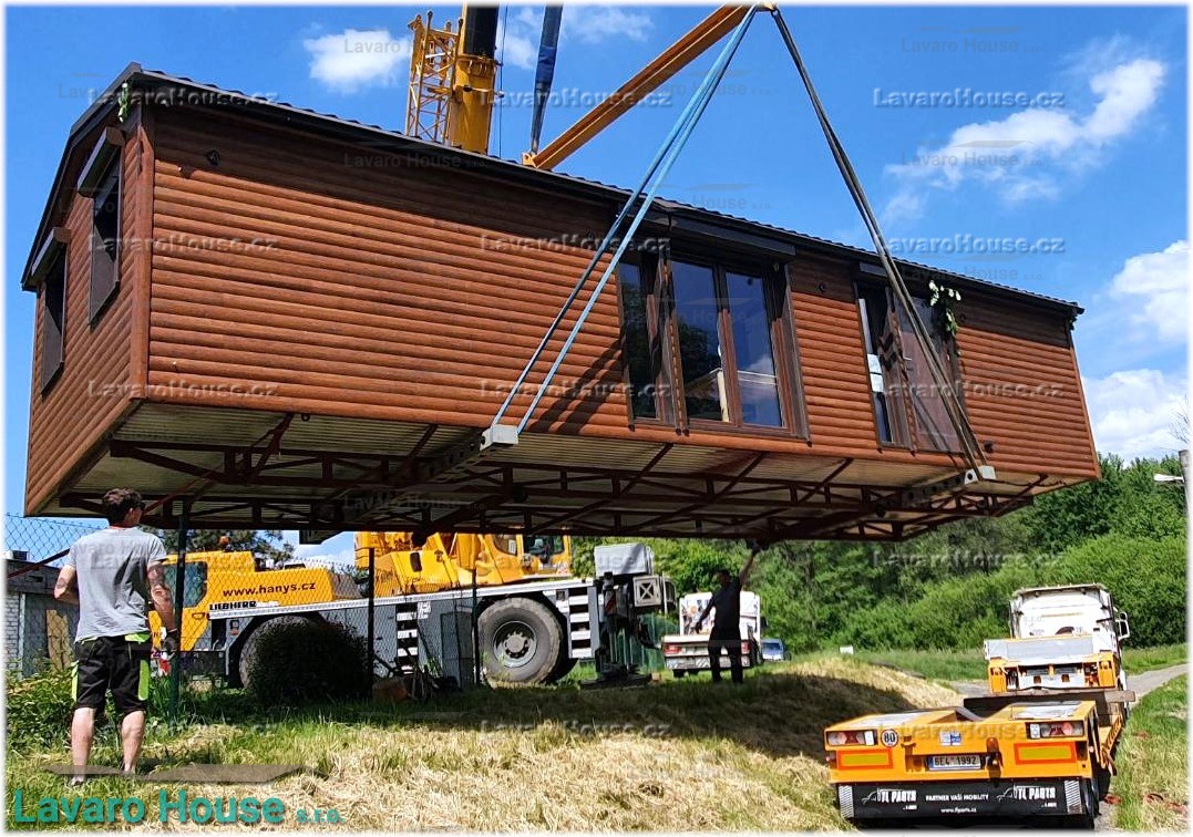 Mobilheim přistává