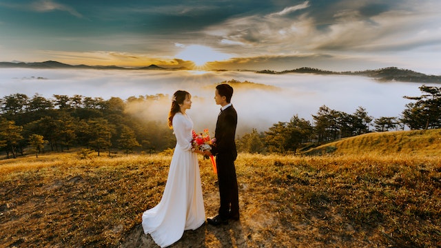 svatba v horách